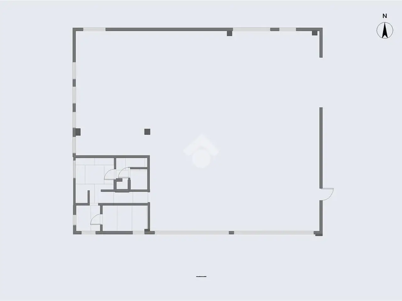 Capannone in Via Sandro Pertini 20, Carpiano, {3} - Planimetria 1