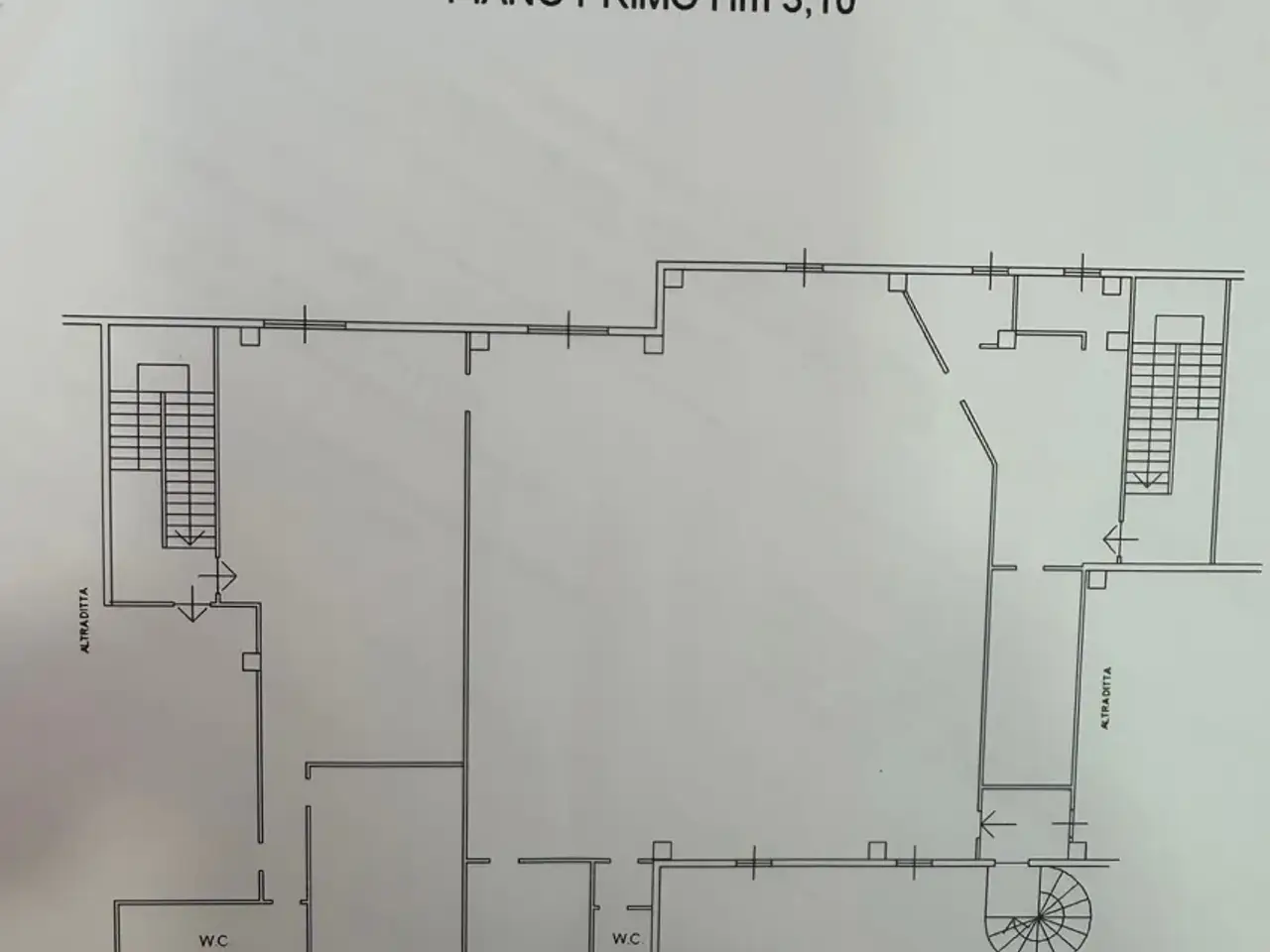 Ufficio in Via del Sersimone 31, Terni, {3} - Planimetria 1