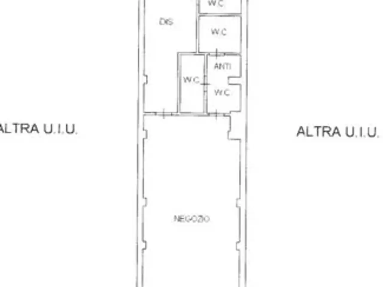 Negozio in Viale Pindaro, Pescara, {3} - Planimetria 1