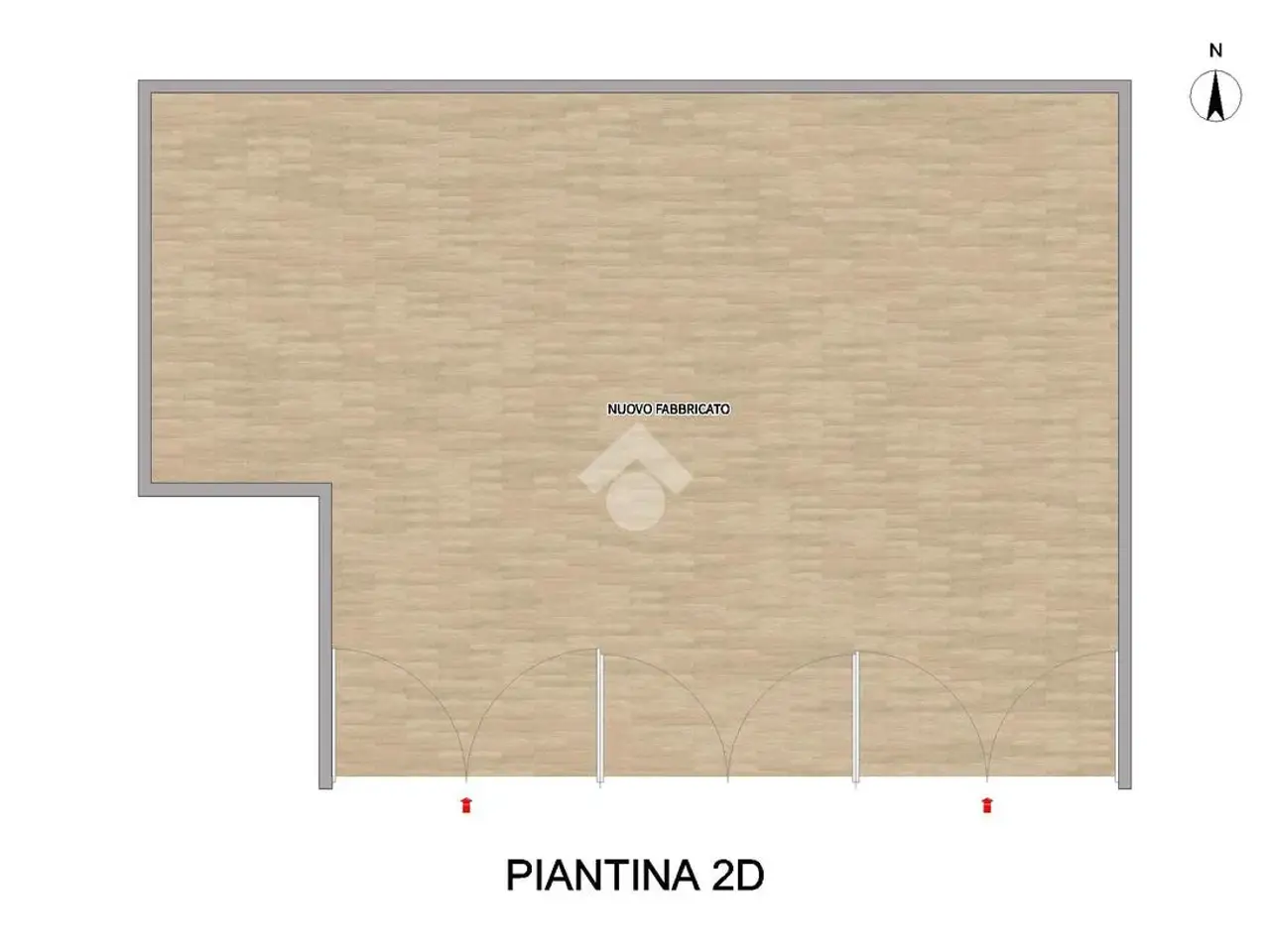 Capannone in Via Zacagnini, Quinzano D'Oglio, {3} - Planimetria 1