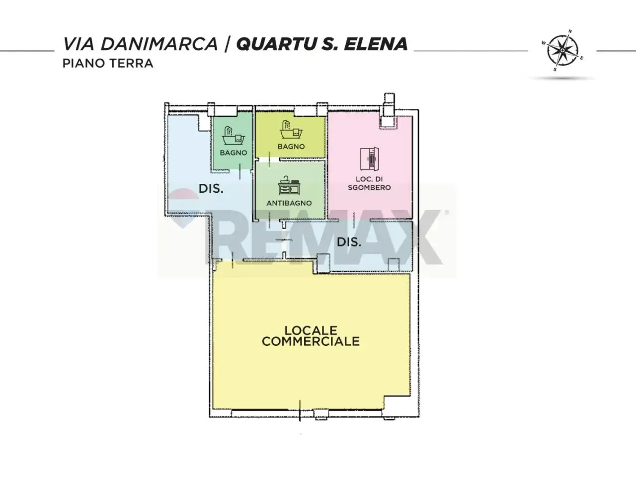 Negozio in Via Danimarca 123, Quartu Sant'Elena, {3} - Foto 1