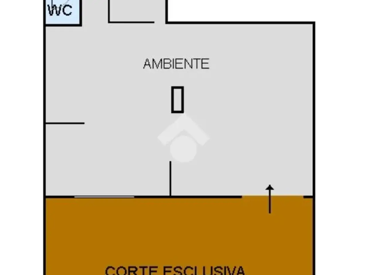 Negozio in Via Empedocle Restivo 91, Palermo, {3} - Planimetria 1