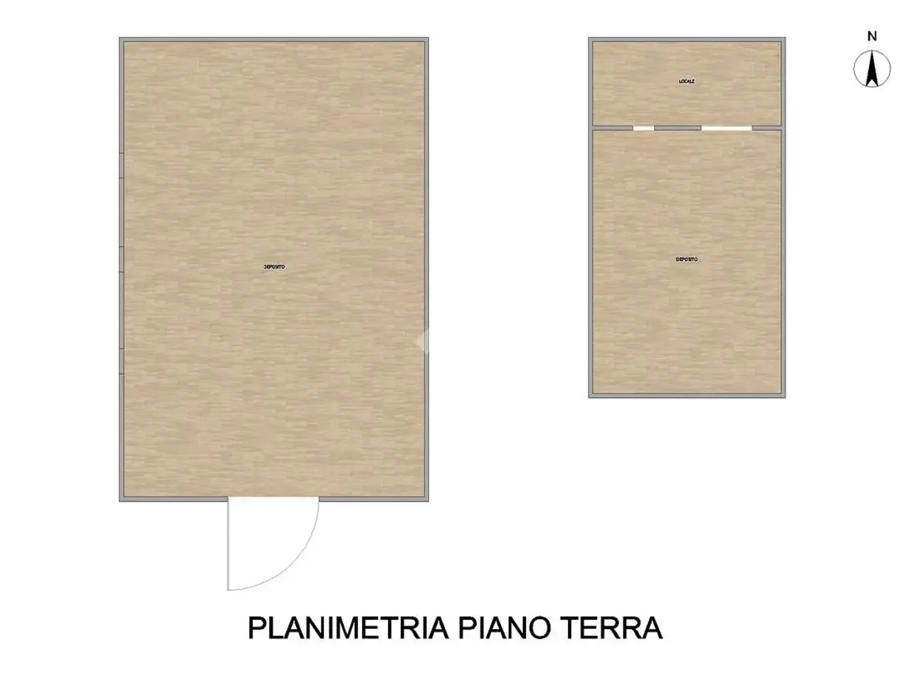 Capannone in Localita ' Casa Vescovo 19, Gropparello, {3} - Planimetria 1