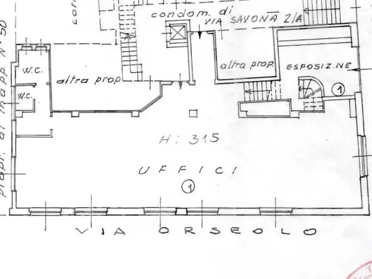 Capannone in Via Savona, Milano, {3} - Planimetria 1