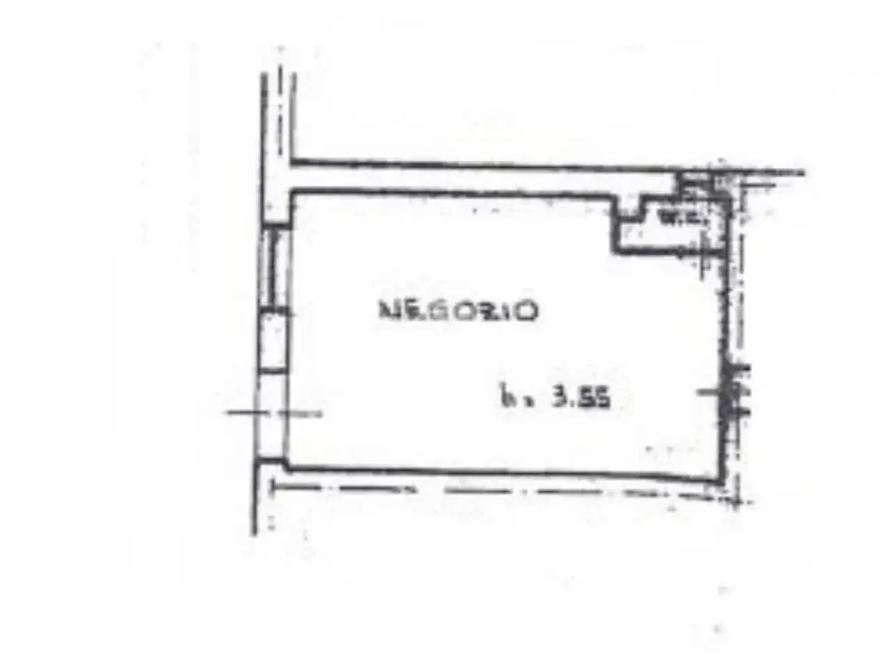 Negozio in Corso Corso Caudino 97, Airola, {3} - Planimetria 1