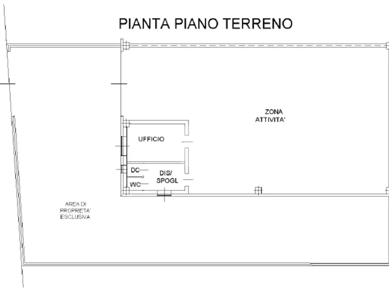 Capannone in Via Molinari 9, Codogno, {3} - Planimetria 1