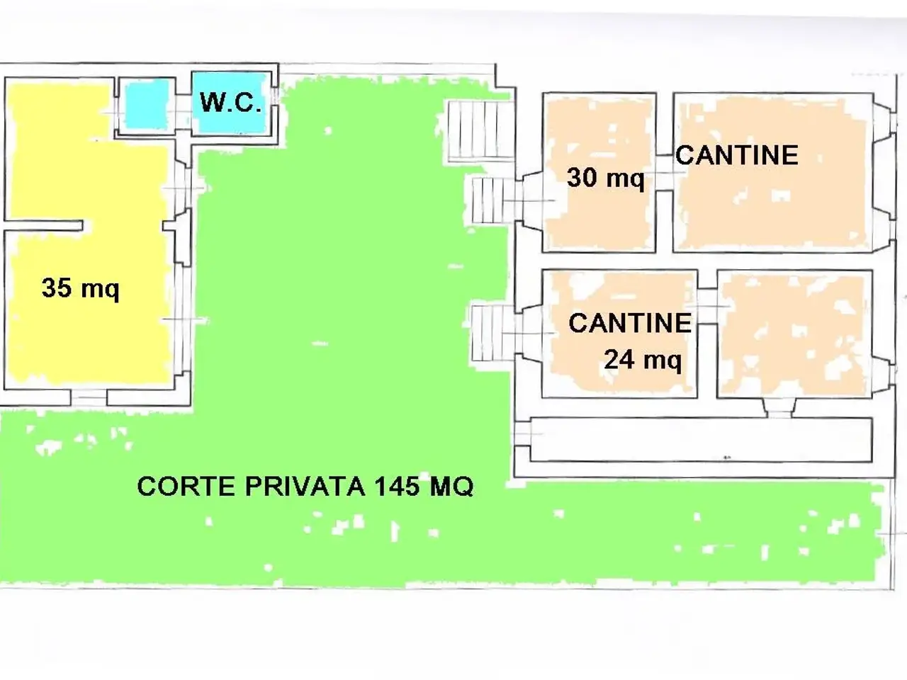 Ufficio in Via Aurelia, Rosignano Marittimo, {3} - Planimetria 1
