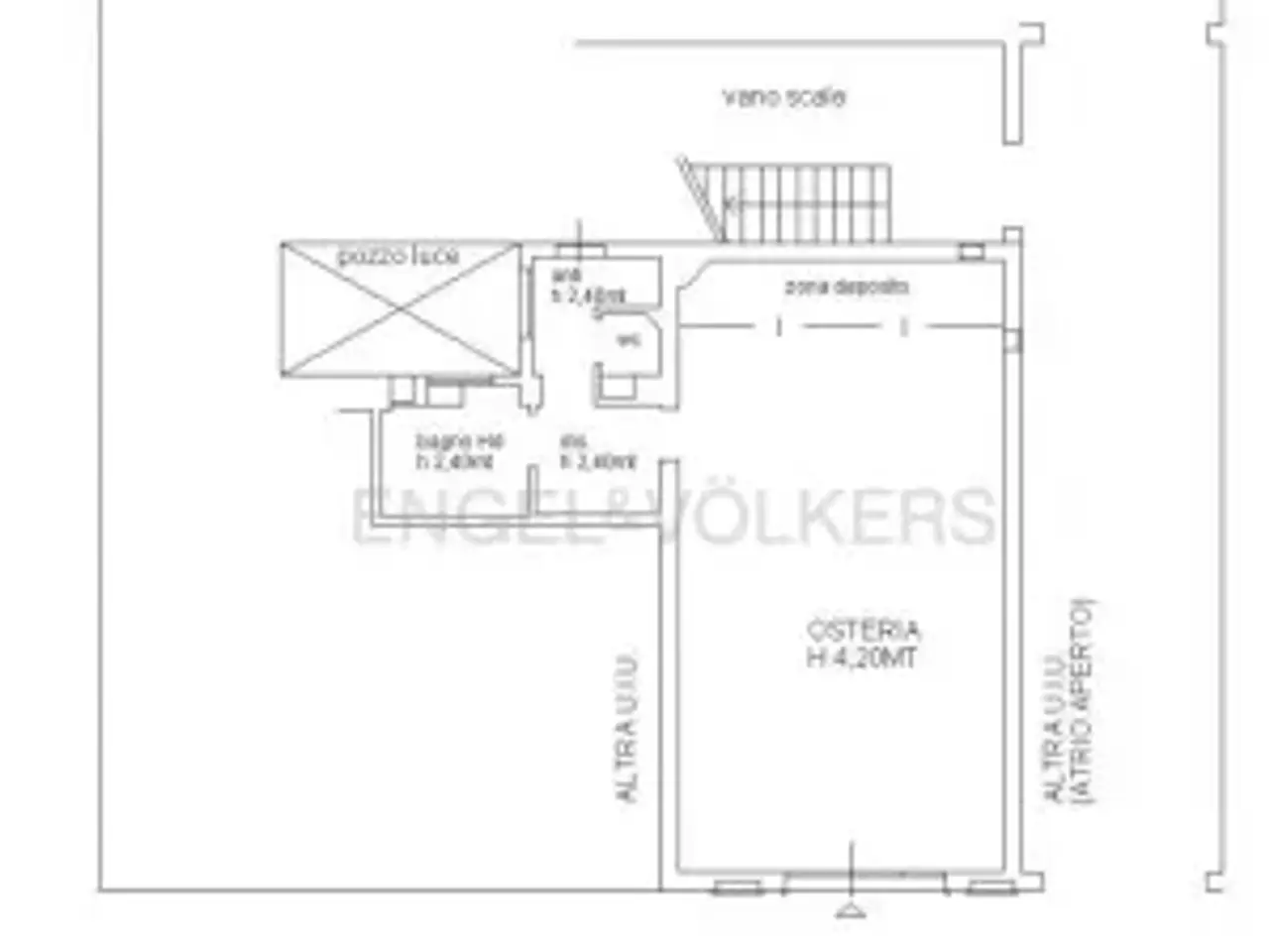 Negozio in Via San Felice 137, Bologna, {3} - Planimetria 1
