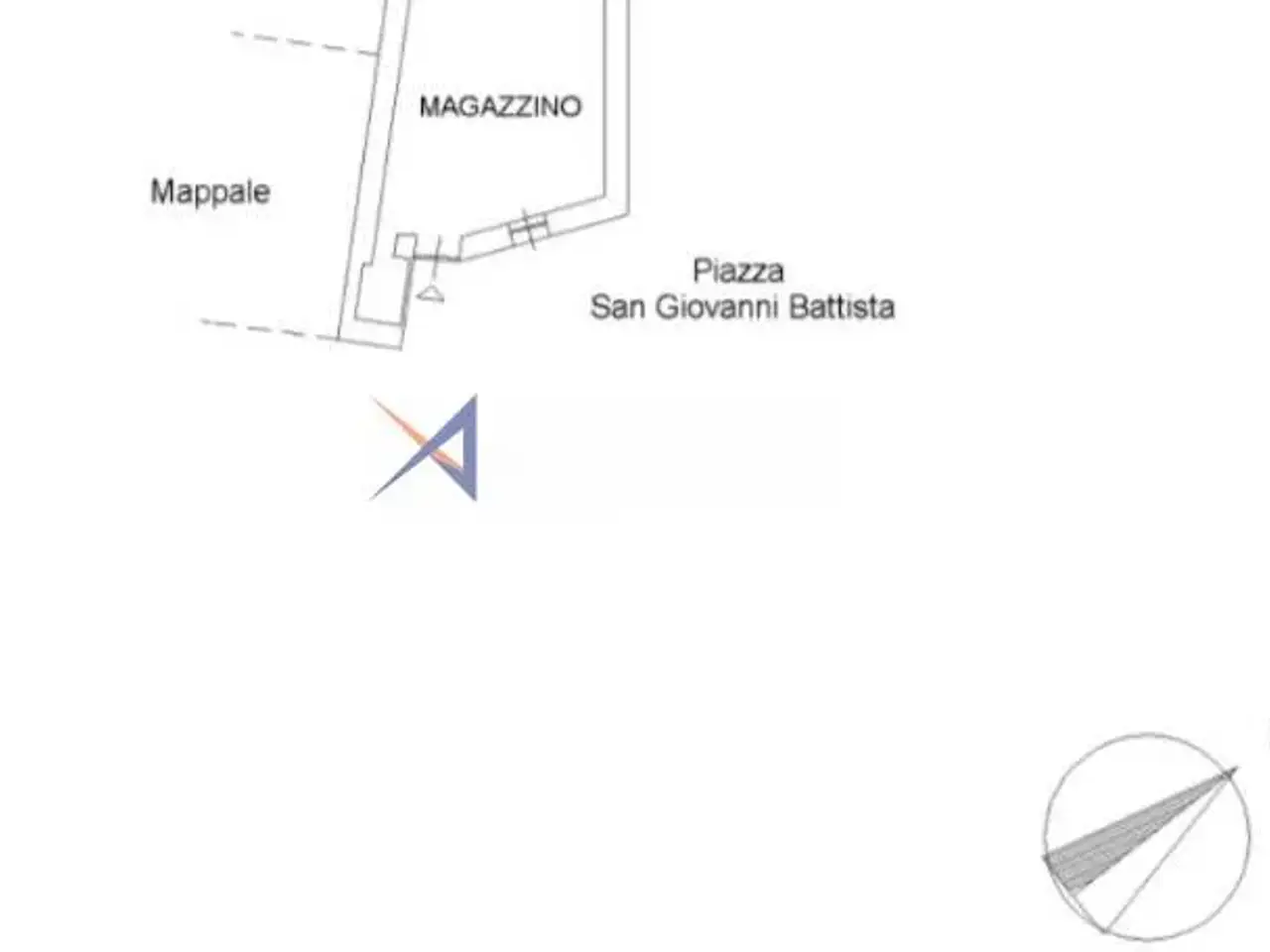 Esercizio commerciale in Piazza San Giovanni Battista Snc, Terzorio, {3} - Planimetria 1