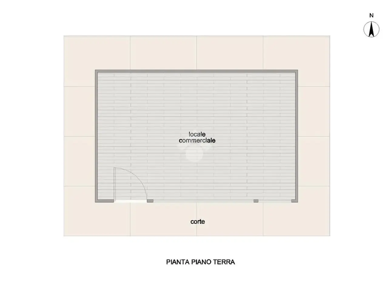 Negozio in Via Duca d'Aosta 68, Alba Adriatica, {3} - Planimetria 1