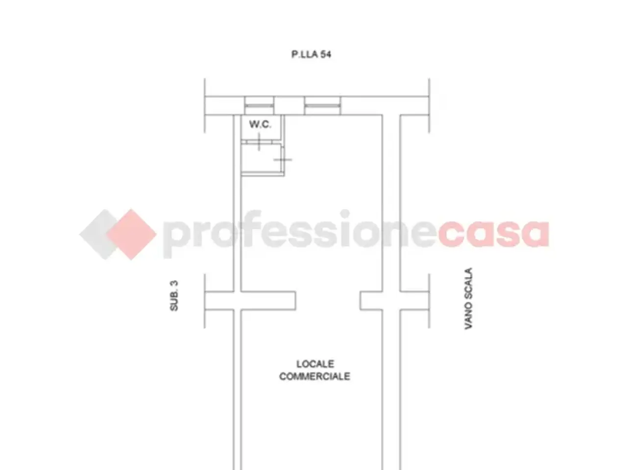 Negozio in Corso della Repubblica  107, Latina, {3} - Planimetria 1