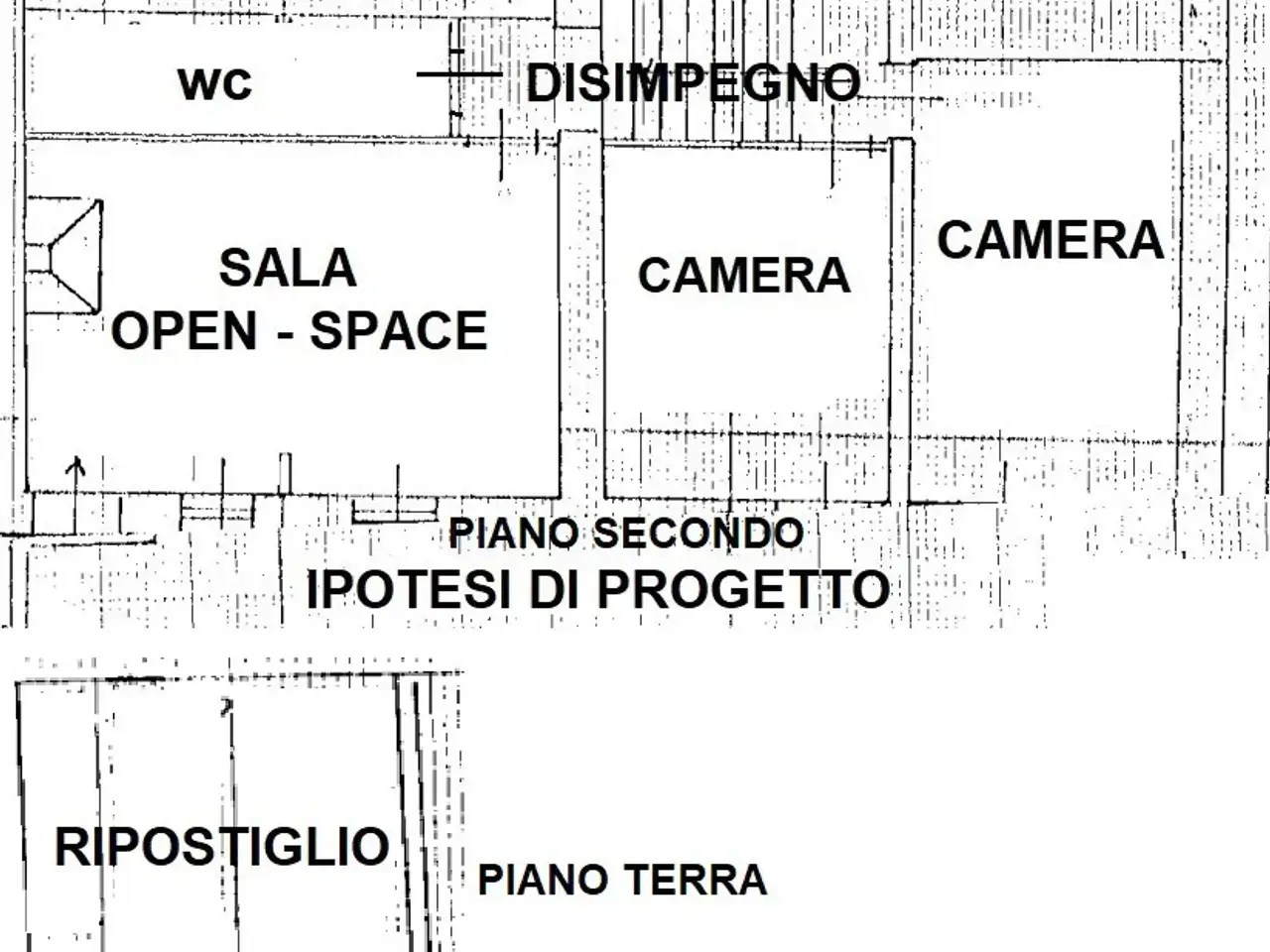 Wohnung, Siena - Grundriss 1