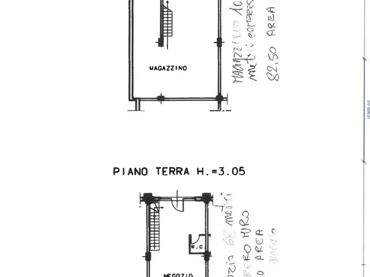 Negozio in Via San Magno Snc, Anagni, {3} - Planimetria 1