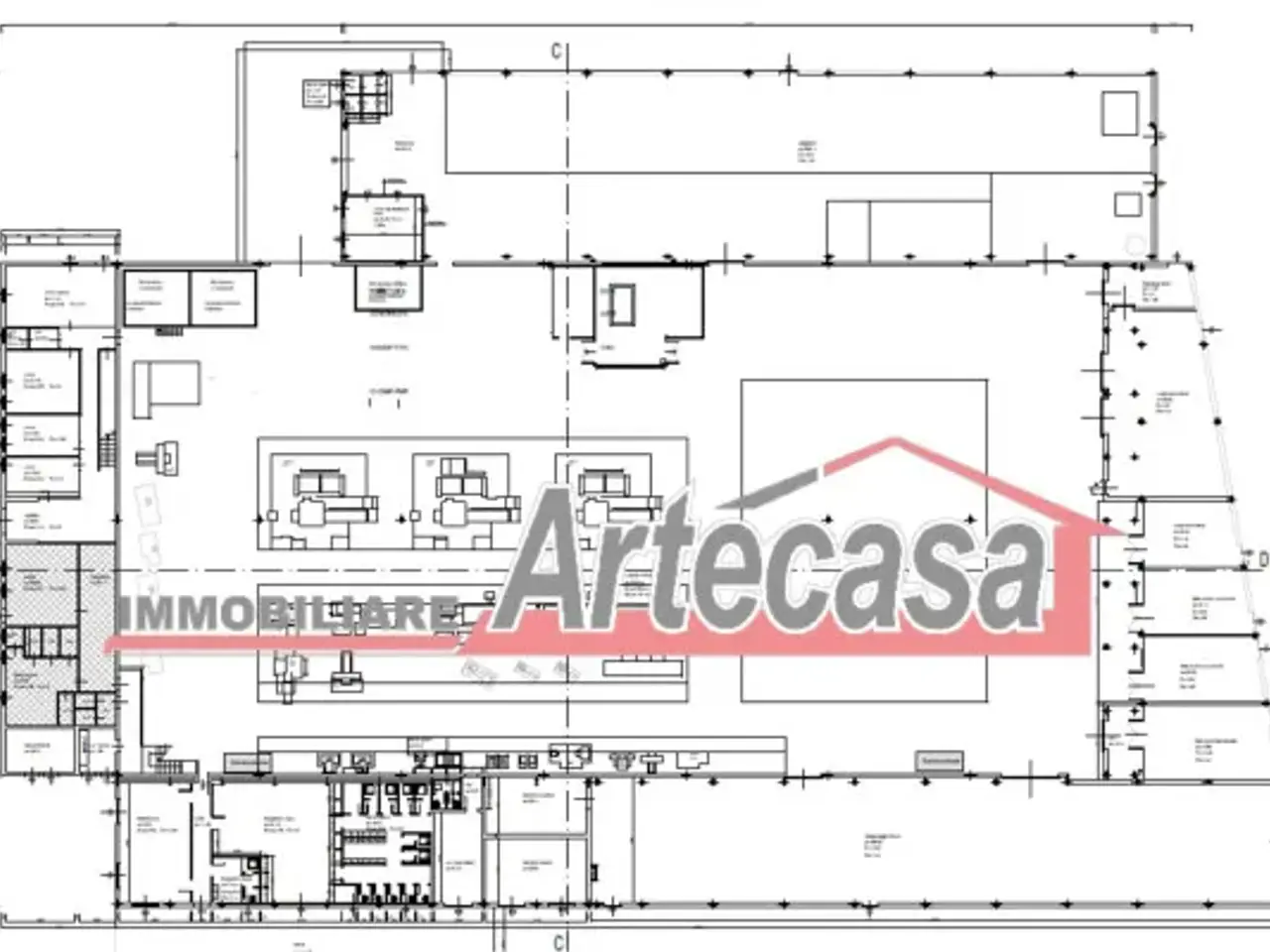 Capannone in Via Antonio Gramsci, Reggio Emilia, {3} - Planimetria 1