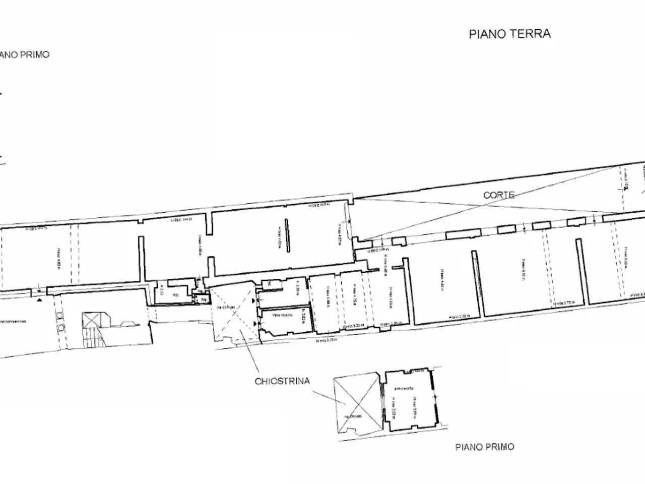 Negozio in Borgo Ognissanti, Firenze, {3} - Planimetria 1