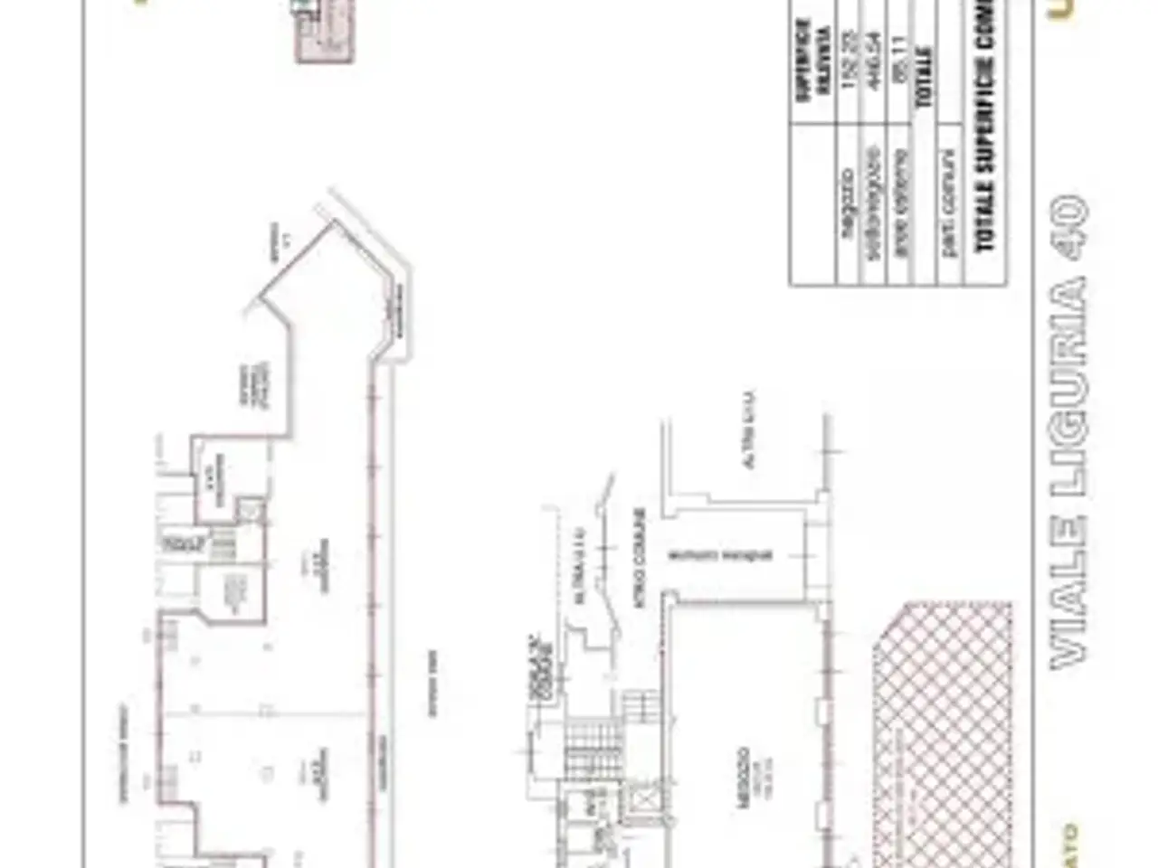 Negozio in Viale Liguria 40, Milano, {3} - Planimetria 1