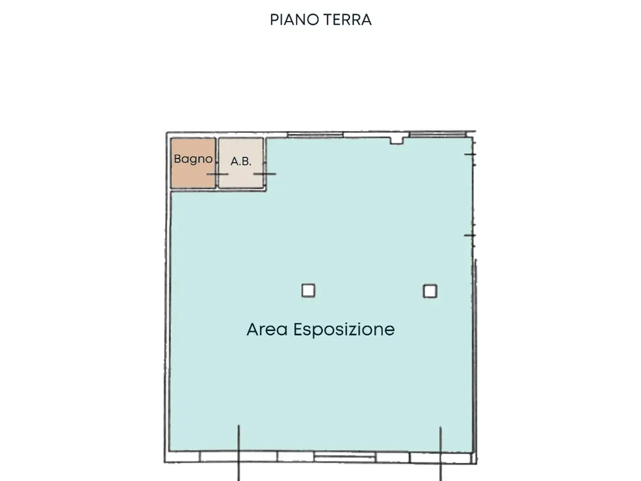 Laboratorio in Via Salvatore Quasimodo 15, Selargius, {3} - Planimetria 1