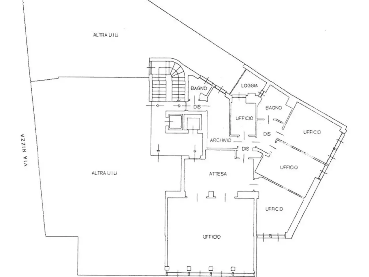 Ufficio in Via Roma 28, Lecco, {3} - Planimetria 1