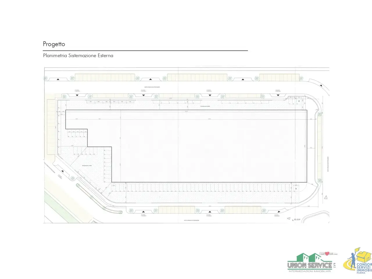 Capannone in Viale delle Esposizioni, Parma, {3} - Planimetria 1