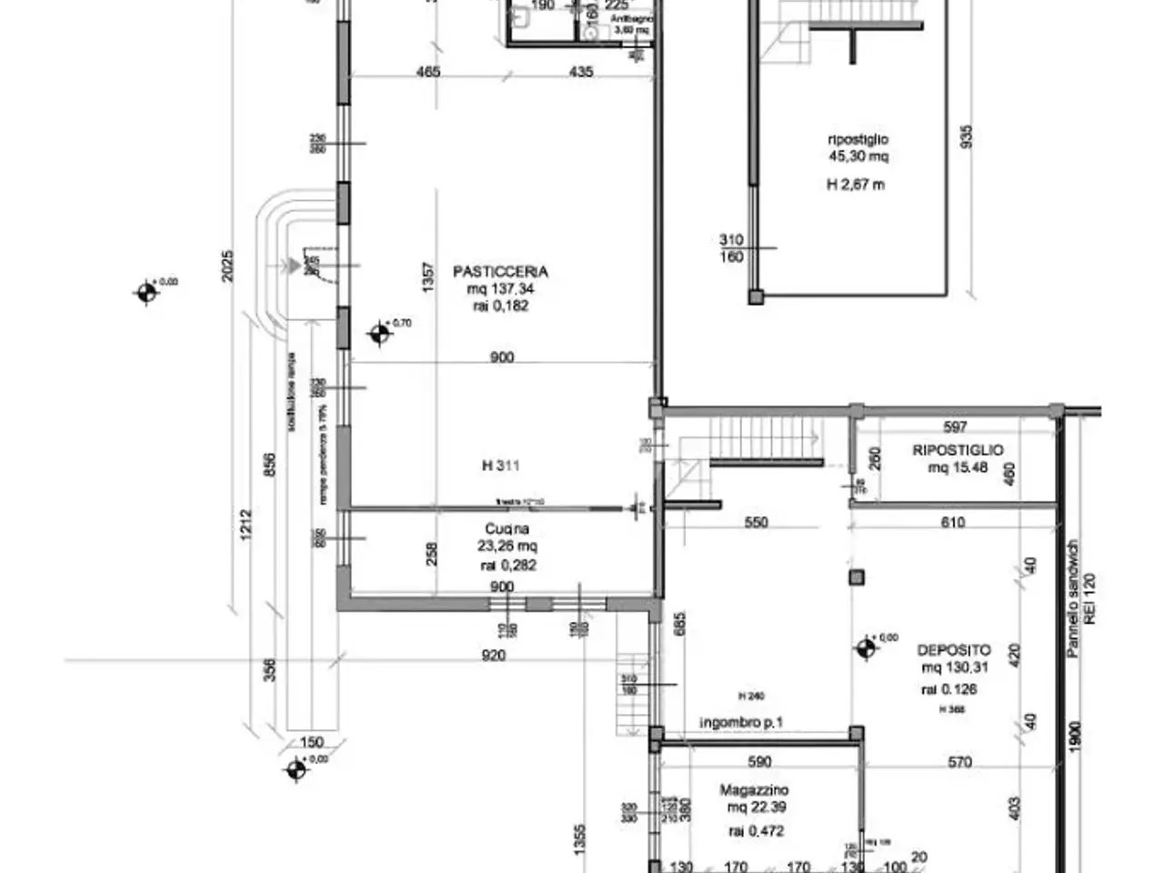 Negozio in Via Brescia, Castenedolo, {3} - Planimetria 1