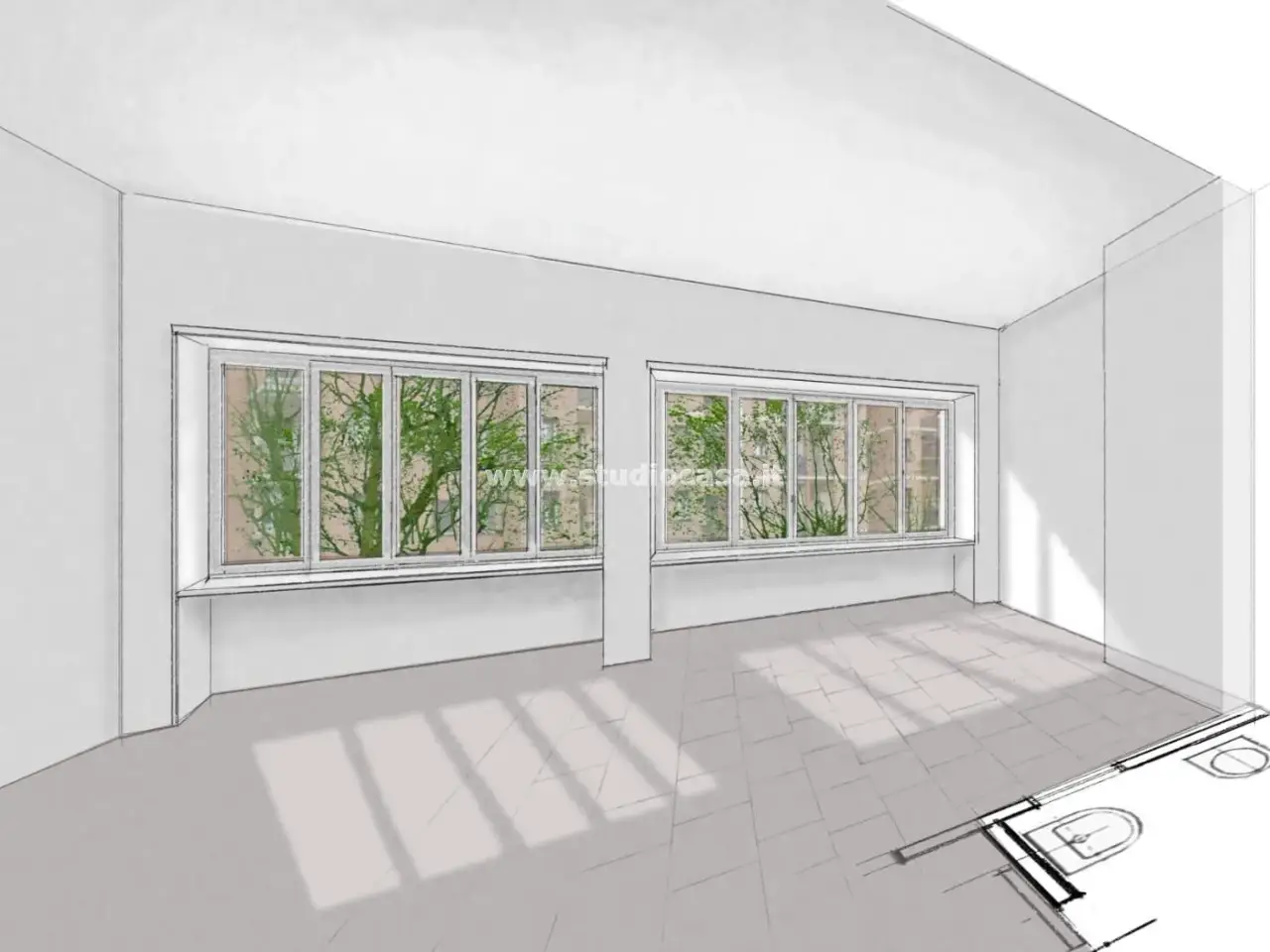 Studio in Via Angera 3, Milano, {3} - Foto 2