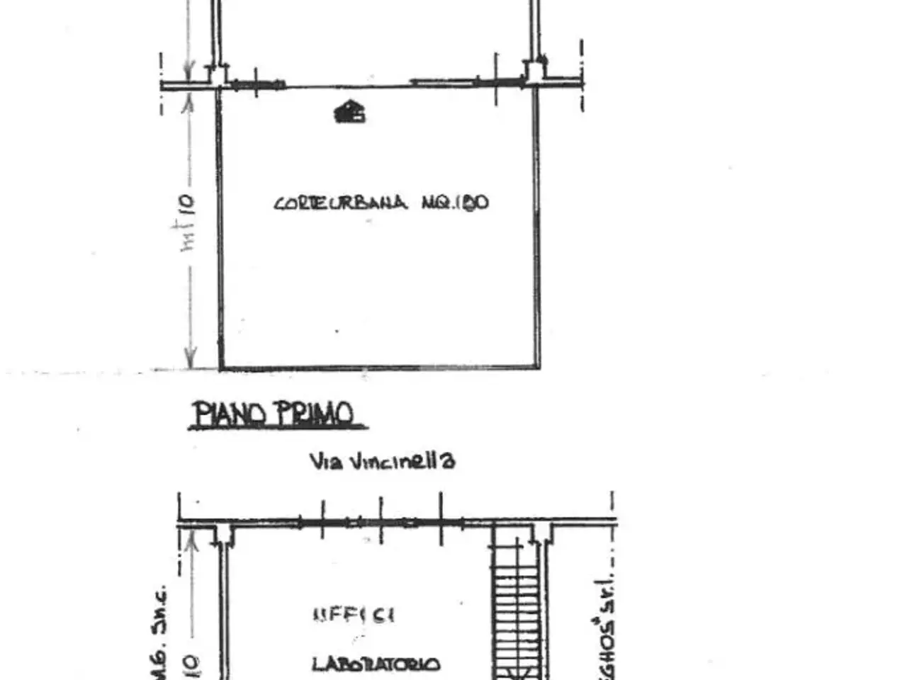 Capannone in Via Vincinella 14, Santo Stefano Di Magra, {3} - Planimetria 1
