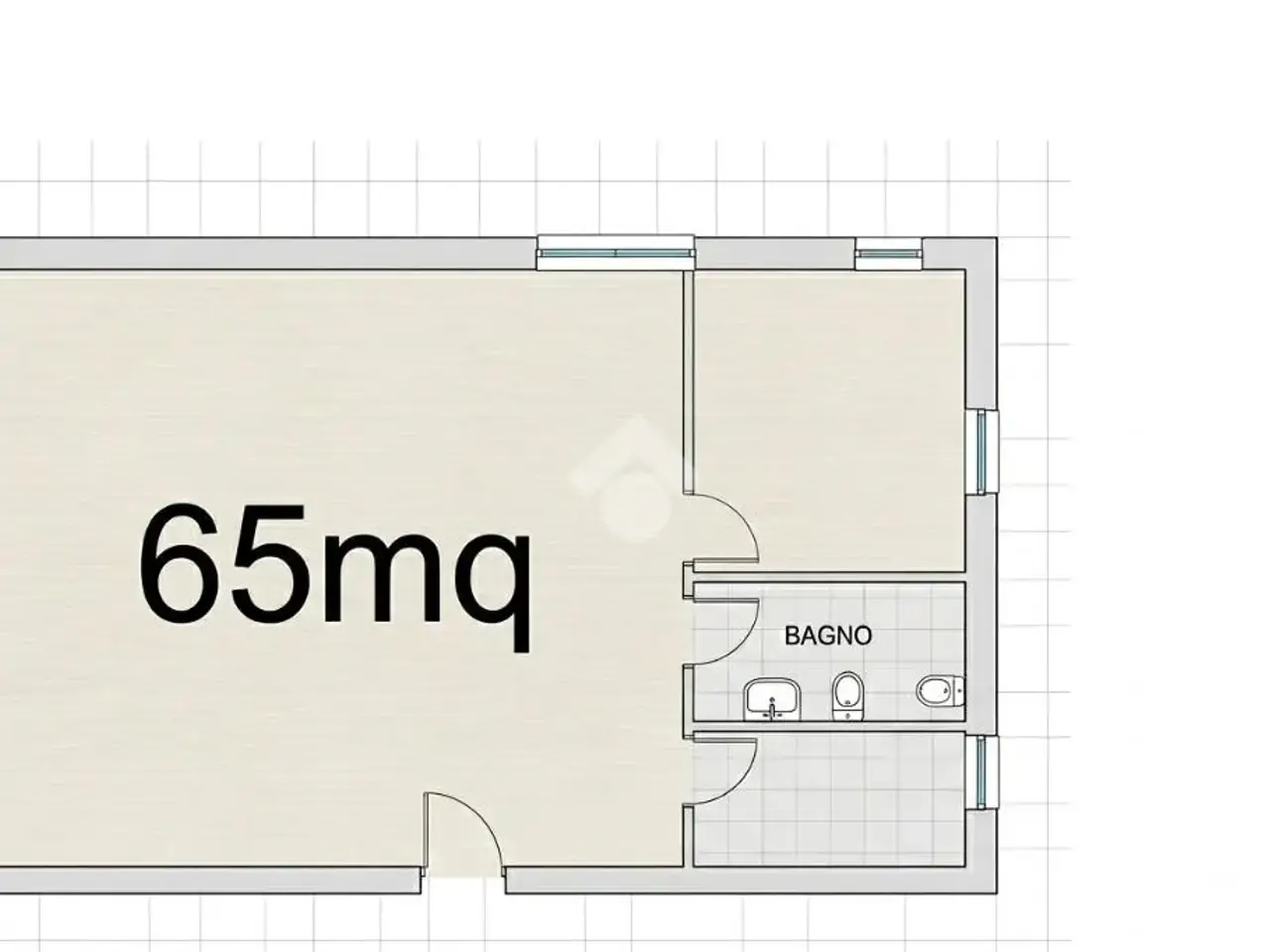 Ufficio in Via San Giacomo 1, Chiari, {3} - Planimetria 1
