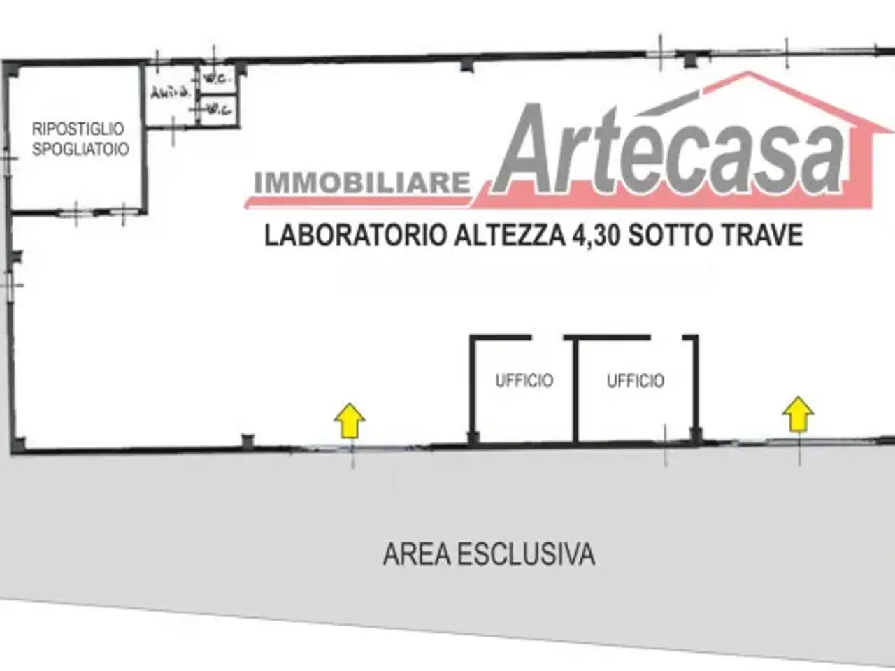 Capannone in Via Padre Sacchi, Scandiano, {3} - Planimetria 1