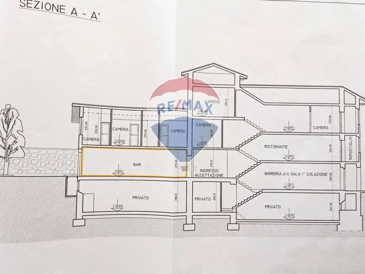 Esercizio commerciale in , Oggebbio, {3} - Planimetria 1