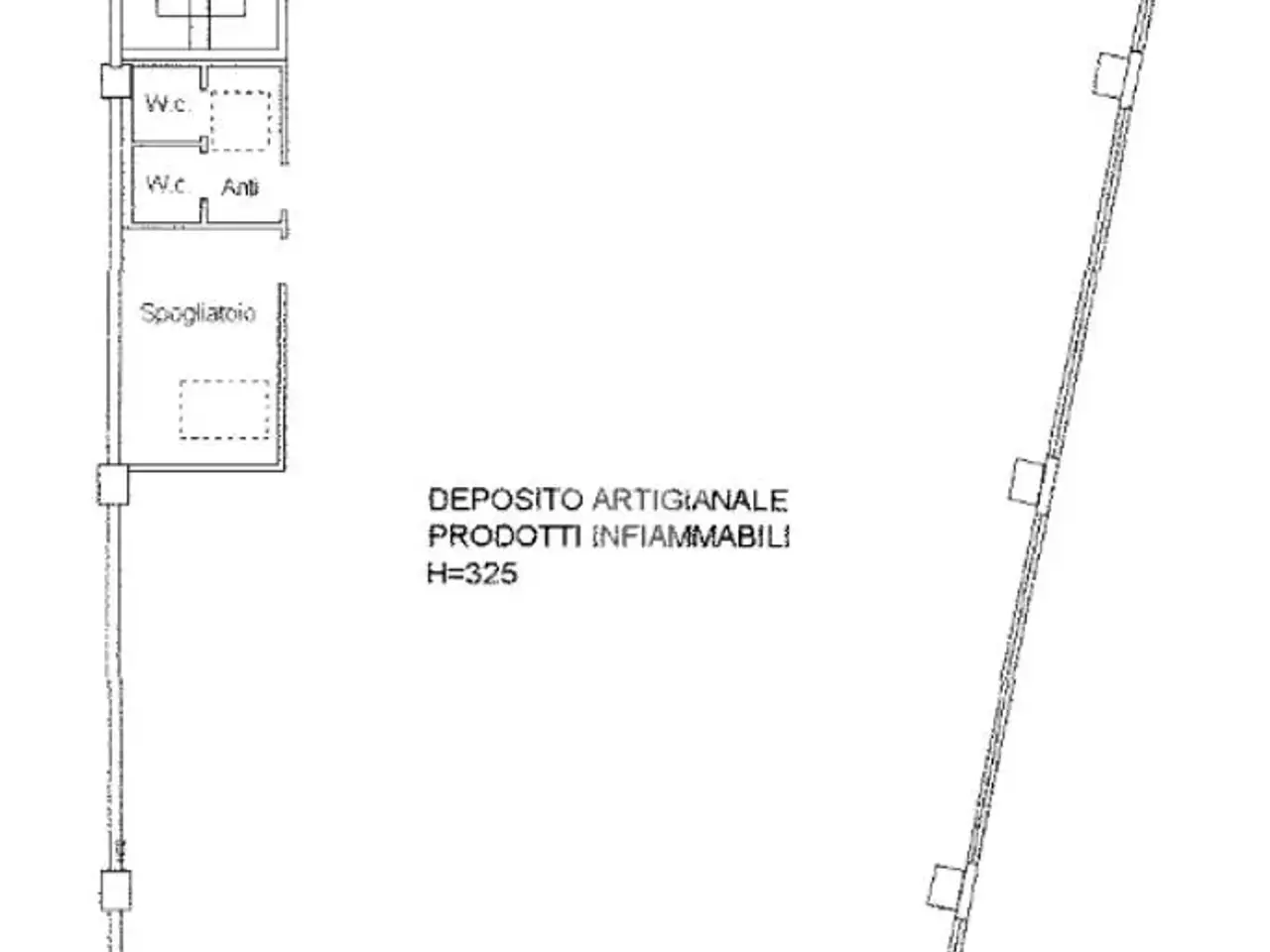 Capannone in Via Enrico Mattei 3, Scorze', {3} - Planimetria 1