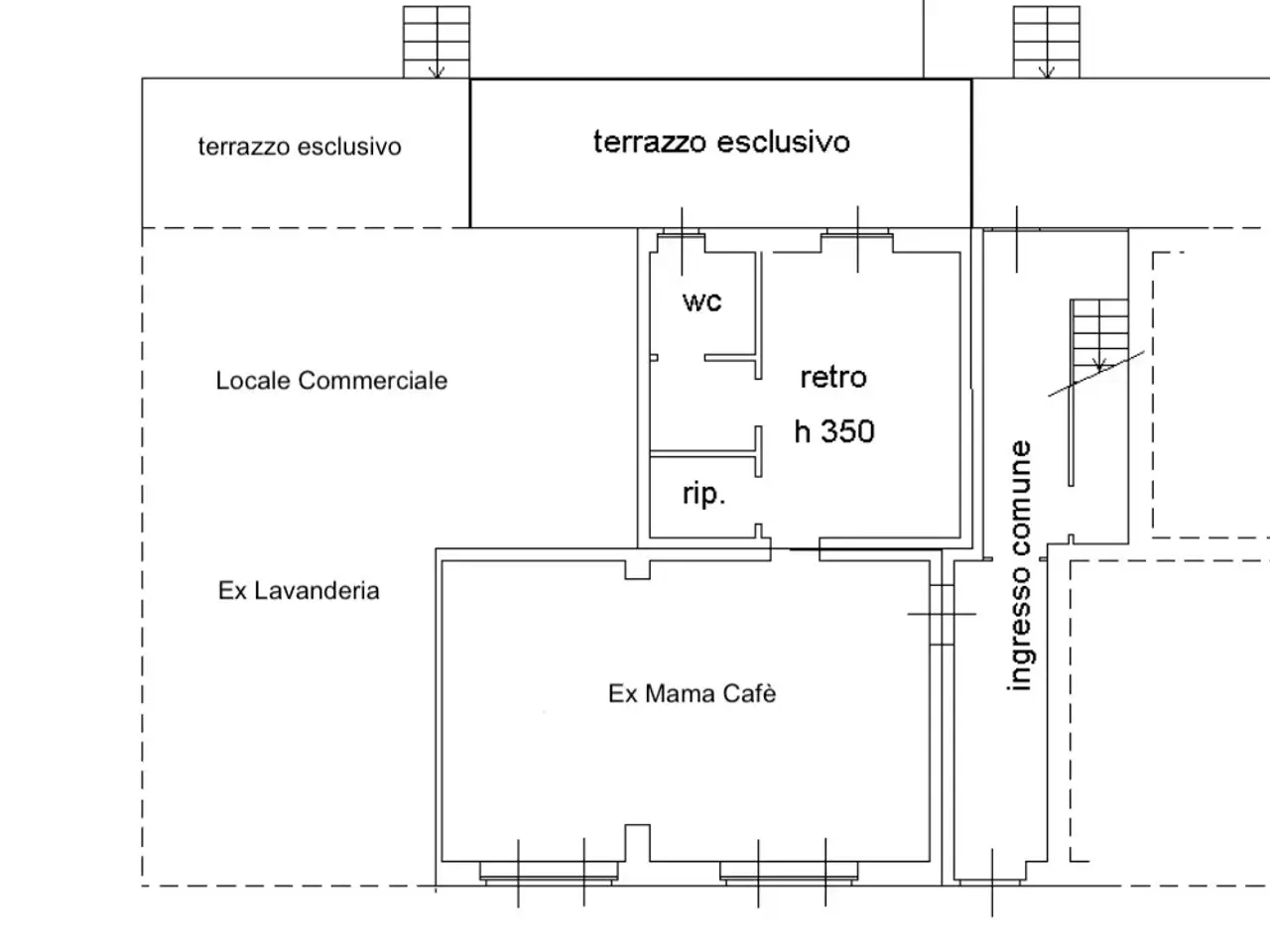 Negozio in Corso Vercelli Snc, Novara, {3} - Planimetria 1