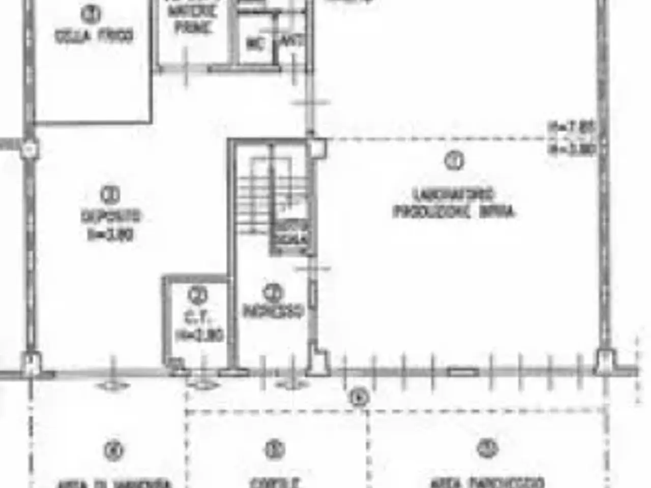 Capannone in , Sgonico, {3} - Planimetria 1