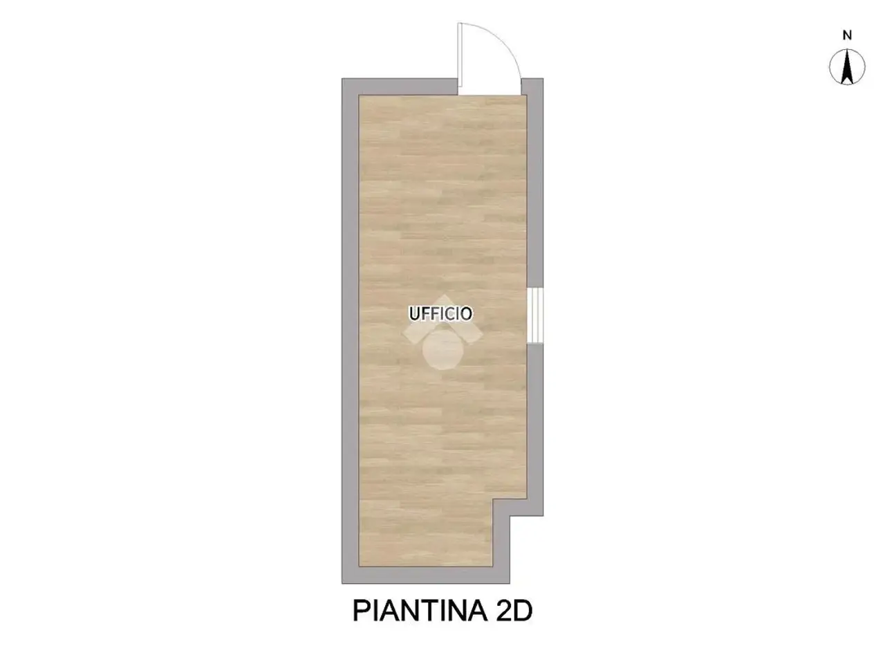 Ufficio in Via della Boffella 37, San Paolo, {3} - Planimetria 1