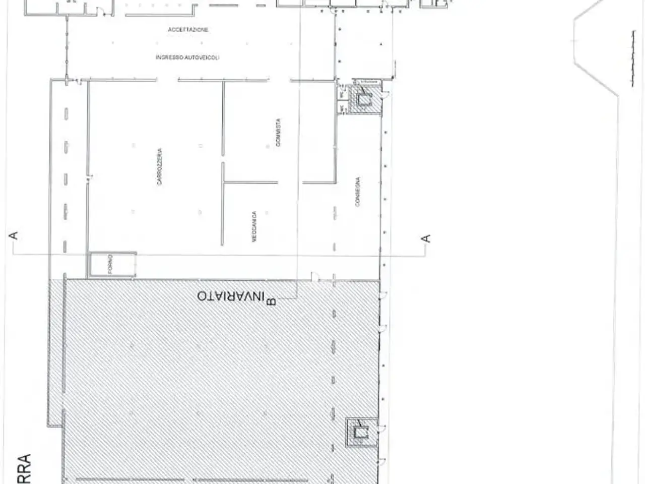 Capannone in Strada Statale Goitese 236, Marmirolo, {3} - Planimetria 1