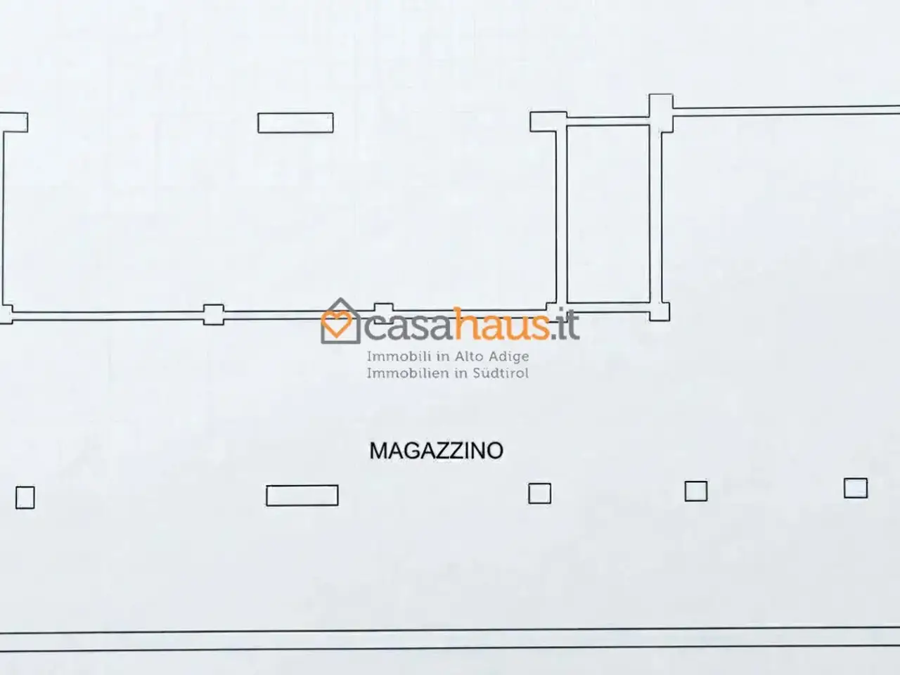 Magazzino in , Bolzano, {3} - Planimetria 1