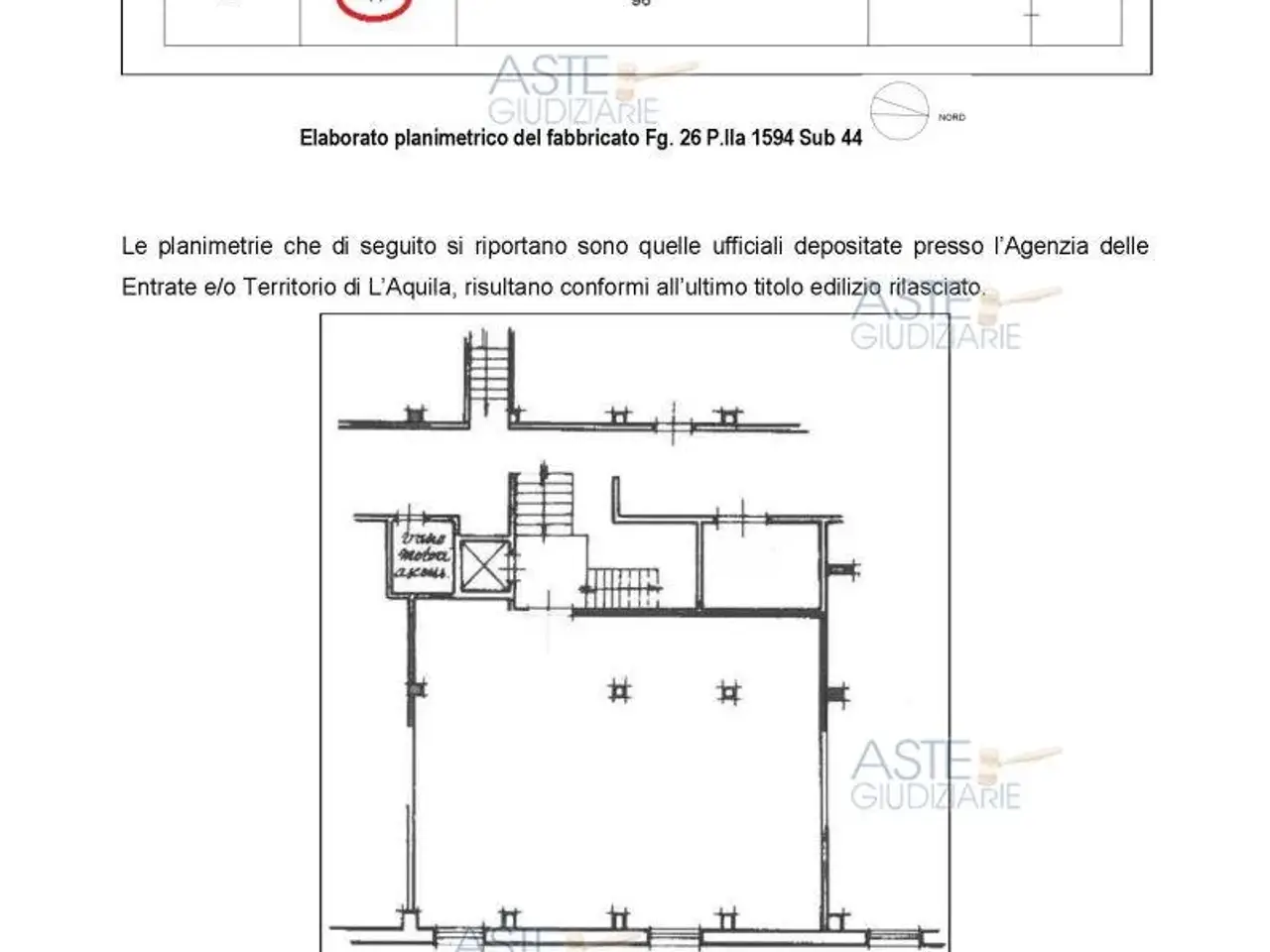 Magazzino in Via Circonvallazione Occidentale, Sulmona, {3} - Planimetria 1