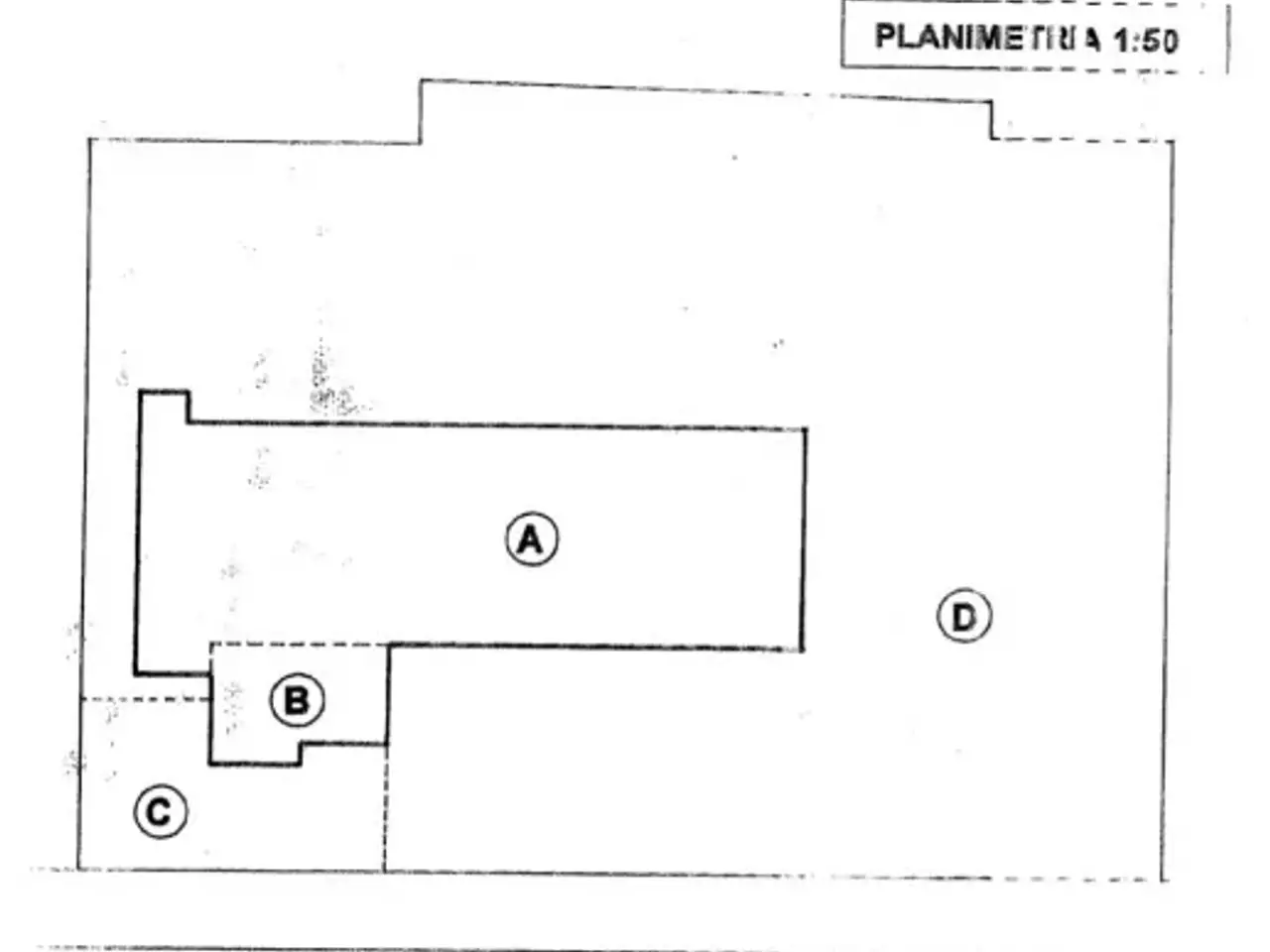 Capannone in , Gualtieri, {3} - Planimetria 1