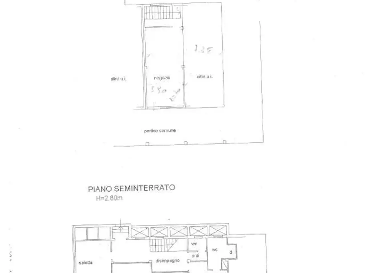 Negozio in Via Crocioni , Albinea, {3} - Planimetria 1