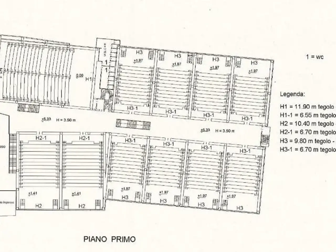 Palazzina commerciale in , Colonnella, {3} - Planimetria 1