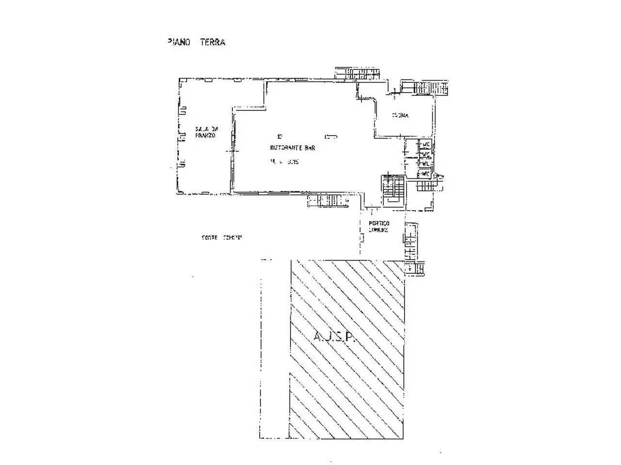 Albergo in Via Vantone 119, Idro, {3} - Planimetria 1