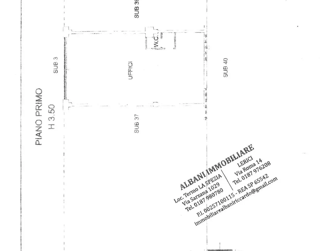 Ufficio in , Sarzana, {3} - Planimetria 1