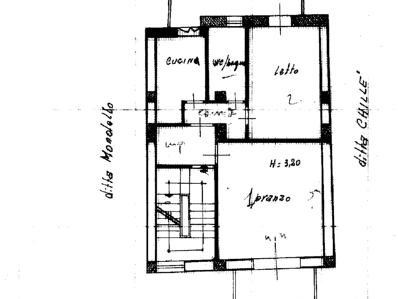 Palazzina commerciale in Via Fermezza 13, Messina, {3} - Planimetria 1