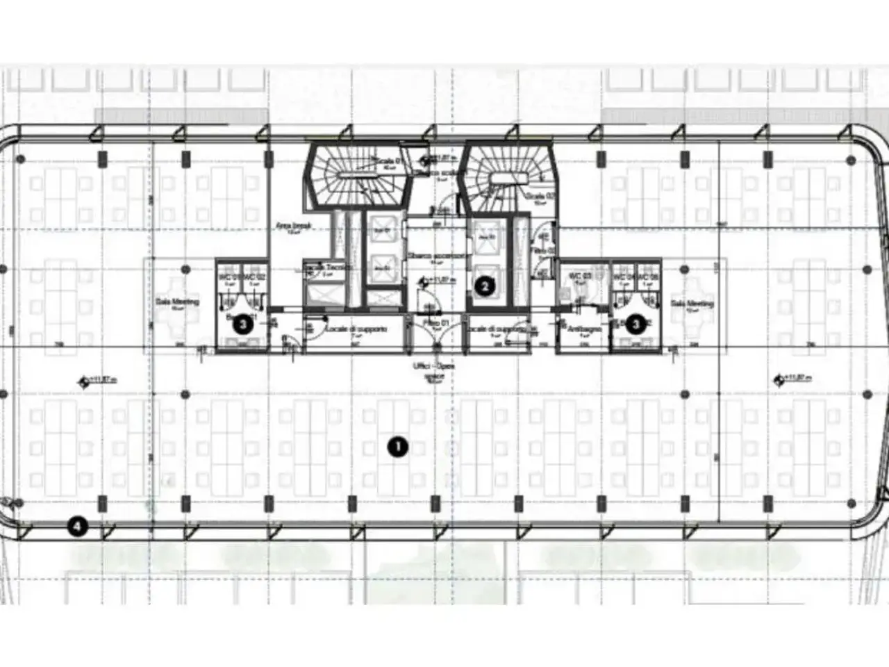 Ufficio in Via Broletto, Milano, {3} - Planimetria 1