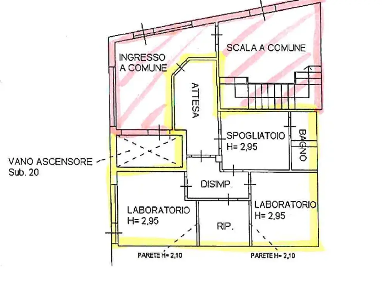 Ufficio in , Castelfranco Di Sotto, {3} - Planimetria 1