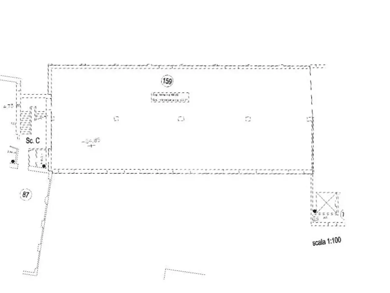 Capannone in Via Val Lerone 159, Arenzano, {3} - Planimetria 1
