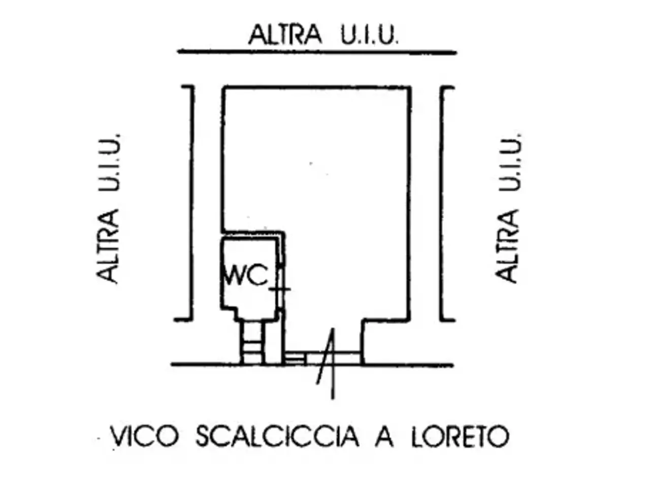 Negozio in Vico Scalciccia, Napoli, {3} - Planimetria 1