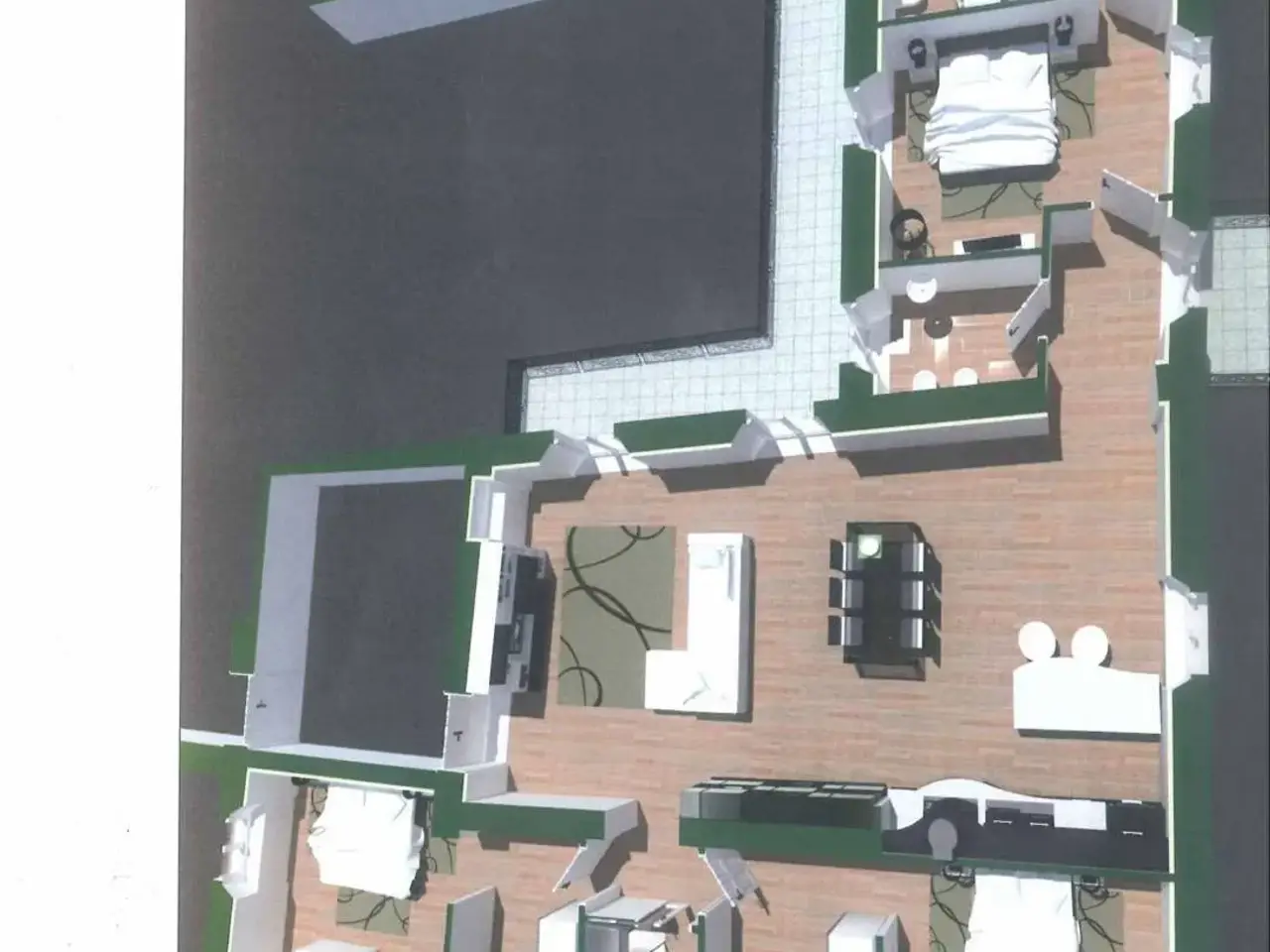 Appartamento in vendita, Piazza dei Cavalli, Piacenza - Planimetria 1