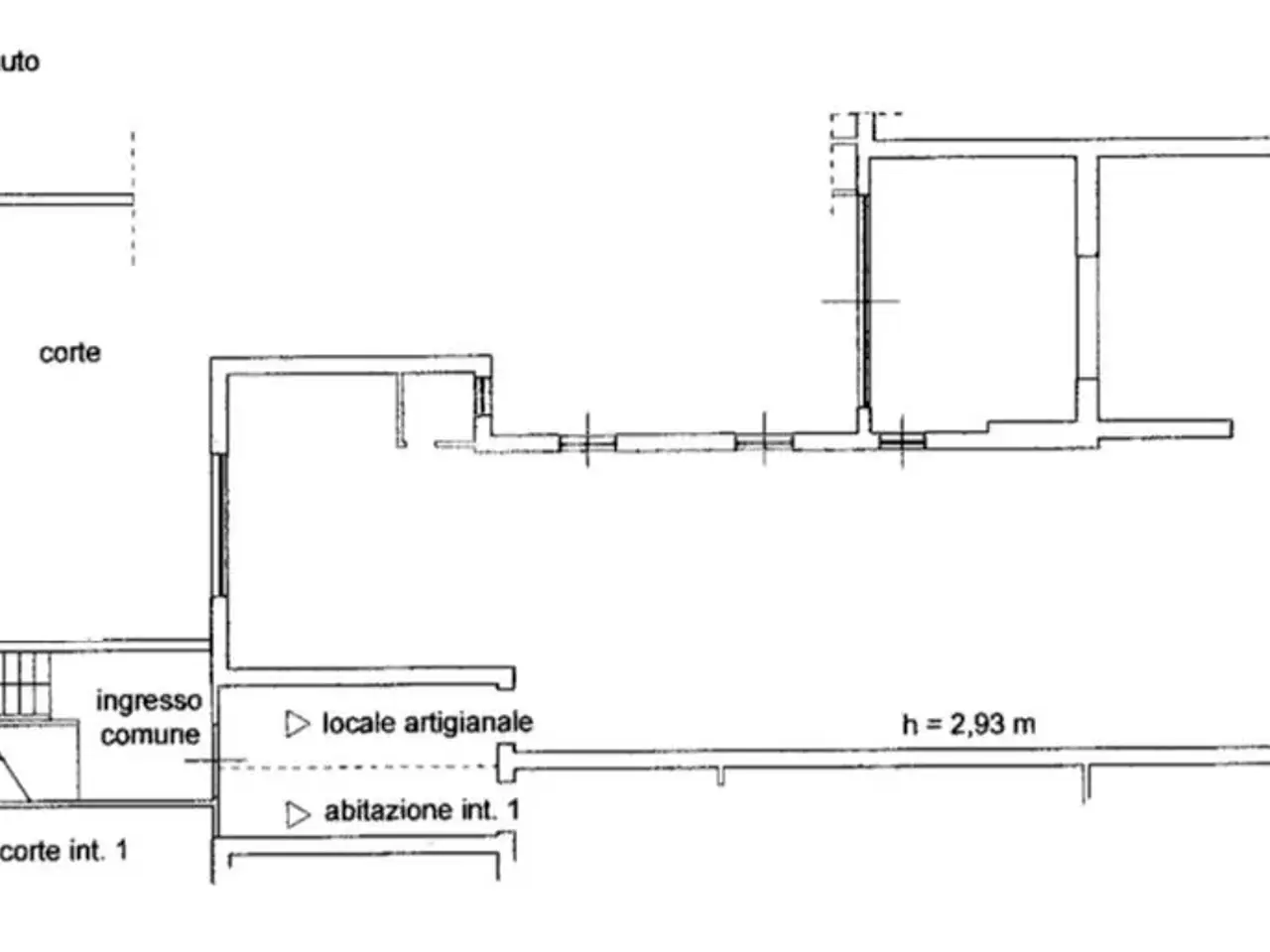 Laboratorio in Via della Palmarola 48, Roma, {3} - Planimetria 1