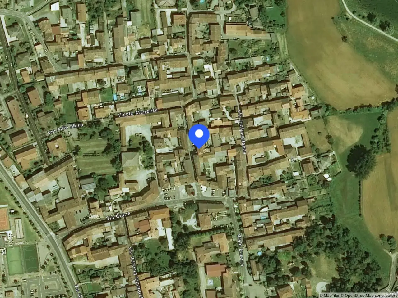 Fabbricato misto in Via Giuseppe Eugenio Conti 12 12, Sergnano, {3} - Foto 1