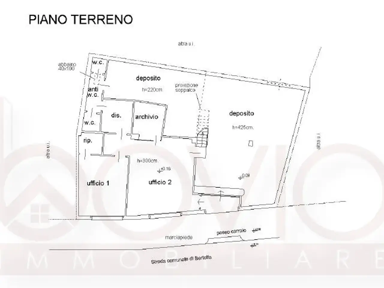 Capannone in Strada Bertolla 162, Torino, {3} - Planimetria 1